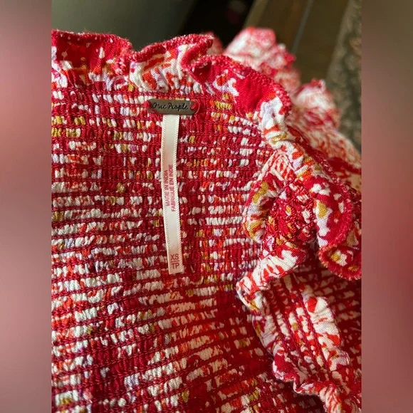 Free People 2 Piece Set! Crop Top & Skirt Set! - Picture 12 of 13